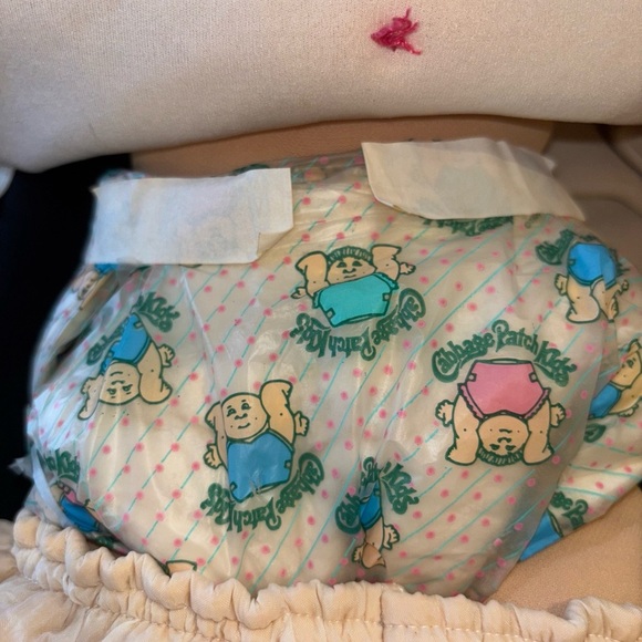 CABBAGE PATCH KIDS 1985 101A CLOWN DOLL CABBAGE PATCH BABY DIAPER CLOWN OUTFIT - Picture 11 of 14